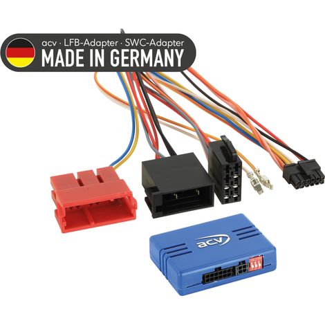 Adattatore per volante per Skoda Octavia/Superb3U Symphonie/Technisat Mini ISO (1/2)