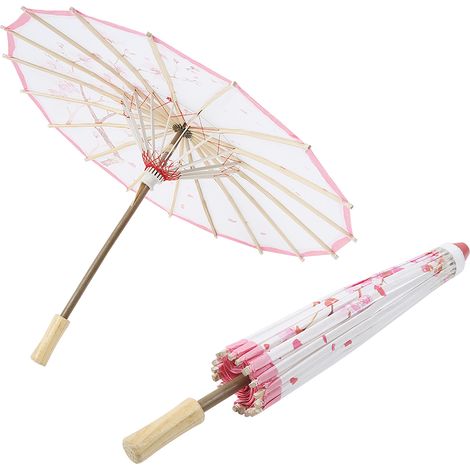Parapluie en papier huilé peint à la main, objet de décoration artistique, parasol vintage pour la danse, les spectacles, les accessoires de mariage, type 3 (1/4)