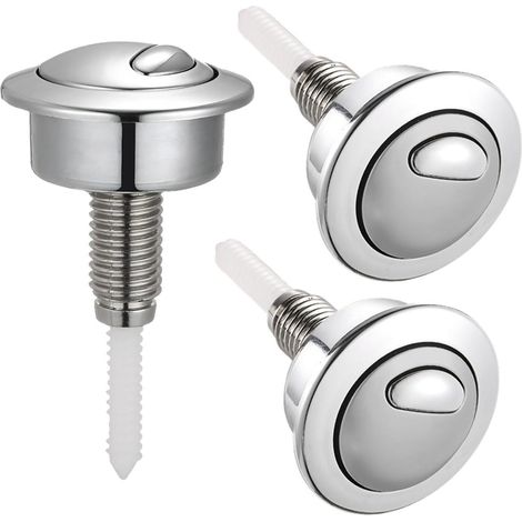 Set of 3 Dual Flush Toilet Cistern Push Button for Siamp for Optima 49 Toilet Push Button Dual Flush for Twyford Vitra