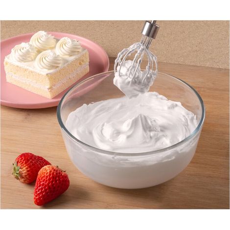 Kabelloser elektrischer Mixer – per USB wiederaufladbarer Eier-Akku, Mini-Schneebesen, Küchenmaschine, 5 Geschwindigkeiten, Rührbesen mit 2 Schneebesen, Küchenmixer für Kuchen, Gebäck, Camping