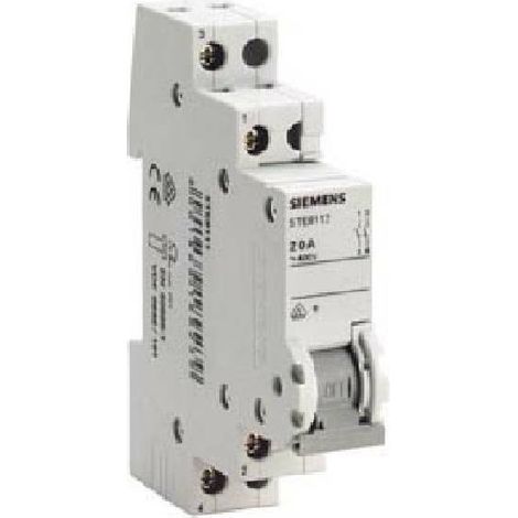 Interruttore Grigio 1 polo 6 mm² 20 A 2 NA Siemens 5TE8112