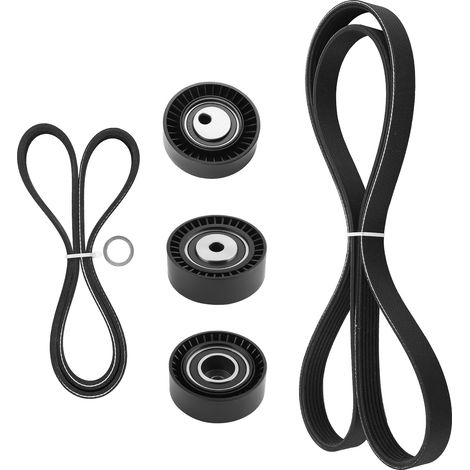 Kit Polea para correa trapezoidal acanalada for BMW E46 5 E39 X5 E53 1192058S0 (1/5)