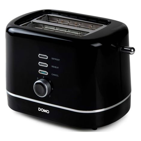 Grille-pain DOMO DO963T Noir 2 fentes 800 W 7 niveaux (1/5)