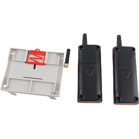 Kit émetteur-récepteur radio 433 MHz comprenant une télécommande sans fil 6 canaux DC12V avec interrupteur pour LED et relais (1/4)