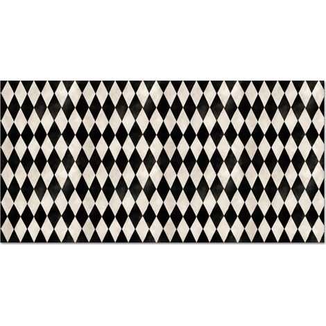 CRÉDENCE CUISINE Classique - Motif - Noir 90x45 cm (1/5)
