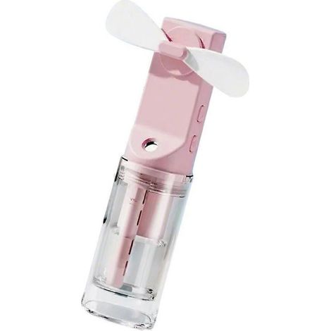 Ventilateur Brumisateur Portable Rechargeable 4 Vitesses Rose -KZQ (1/4)
