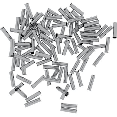 Connettore terminale a ghiera non isolato per cavi da 4 mm² (100 pezzi)
