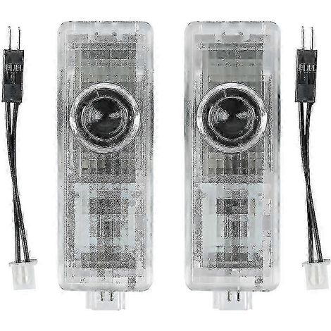 Lot de 2 projecteurs laser LED pour portières de voiture BMW, éclairage d'ambiance et de courtoisie. (1/5)
