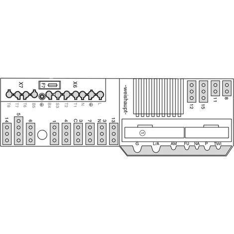Feuerungsmanager W-FM25 &gt24 Std. POB/O2 (für Dauerbetrieb und O2 geeignet) - 23001233 von Weishaupt