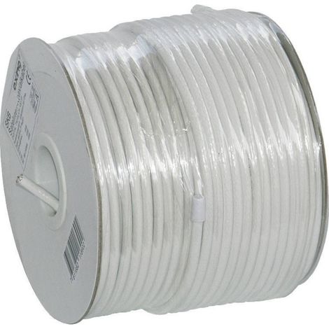 Cavo coassiale tripla schermatura 100 m (bobina di cartone), 4 spine F CFS 4-00 (1/2)