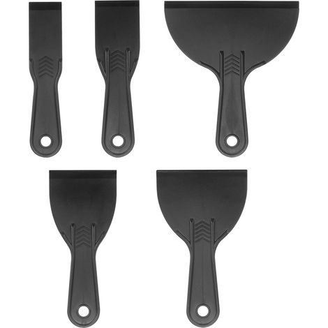 Ensemble de spatules Sourcing Map 5 en 1 : fines et flexibles plastique 6 mm largeur (1,5 po, 2 3 4