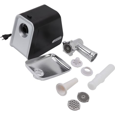 Hachoir à viande électrique inox 220-240V, petit hachoir multifonction automatique, broyeur à saucisse, robot ménager (1/5)