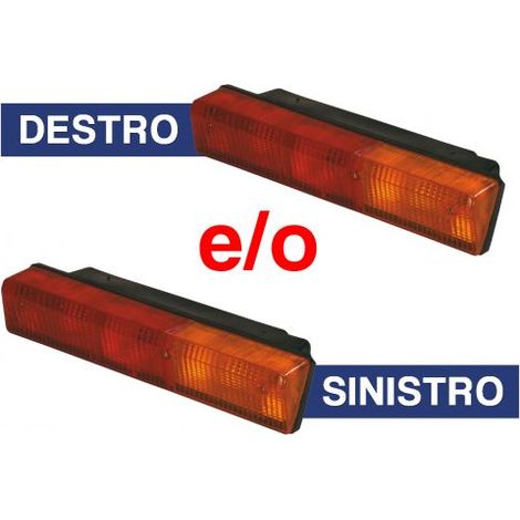 FANALE POSTERIORE SX DX TRATTORE FIAT LANDINI MASSEY FERG 5124115 5124117 29207V DX (29208) (1/5)