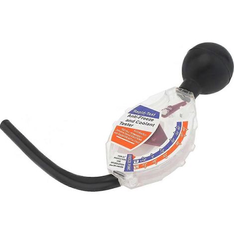 Frostschutzmittel-Hydrometer für Kühlmitteltester °C °F Weiß (1/5)