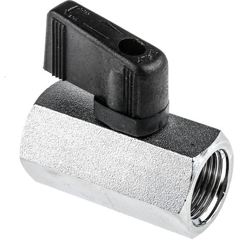 Robinet à bille hydraulique RS PRO, G 3/8, en Laiton chromé ( Prix pour 1 )