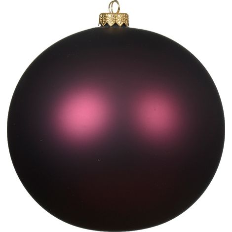 Dunkellila Glaskugel Ø 15 cm