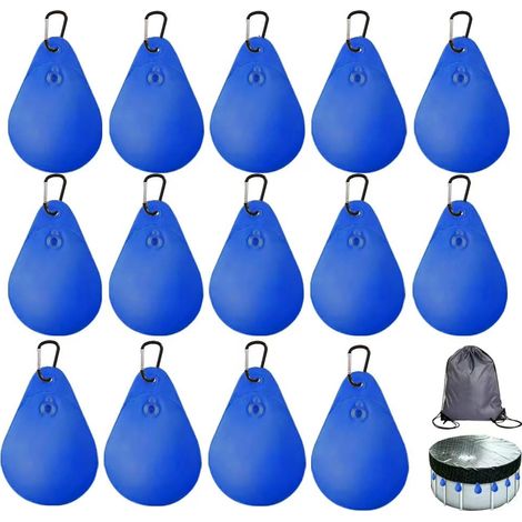14 Pièces Sacs d'eau Lourds pour Couverture de Piscine (1/5)