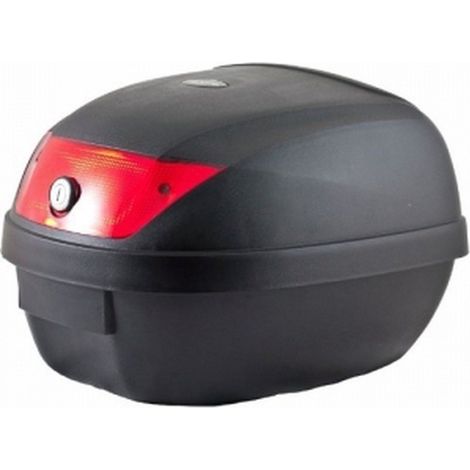 Universal baúl de moto scooter maleta 28 L motocicleta para 1 casco, porta casco mod-YM-0807