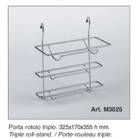 CESTELLO TRIPLO 325X170X355