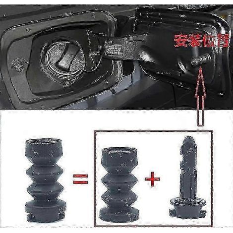 Boucle de verrouillage du bouchon de réservoir de carburant compatible avec BMW X1 X2 X3 X4 X6, ressort de remplacement pour boucle de verrouillage du moteur (1/3)