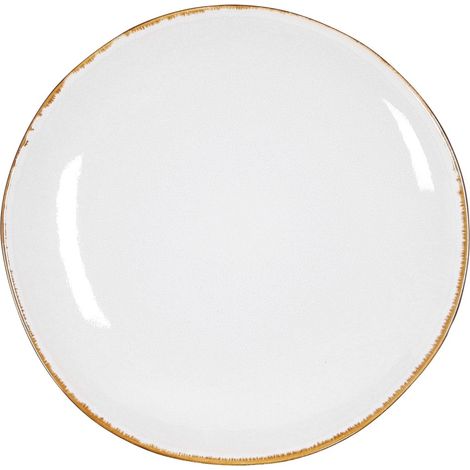 Mica Decorations Assiette Blanc H3xl26.5xL26.5cm (1/5)