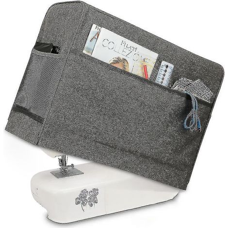 Staubschutzhülle für Nähmaschinen mit 3 Taschen, kompatibel mit den meisten Standard-Nähmaschinen.