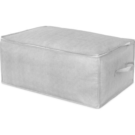 Compactor Boîtes de stockage - Boîte de rangement pour textiles 50x70x30 cm, gris RAN10164 (1/5)