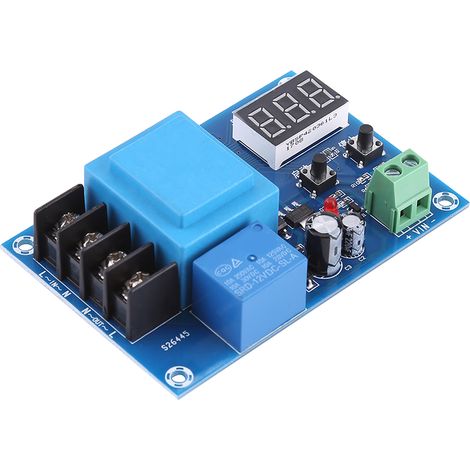 220V Blei-Säure-Lithium-Batterie-Ladereglermodul mit Schalter und Schutzplatine (1/5)