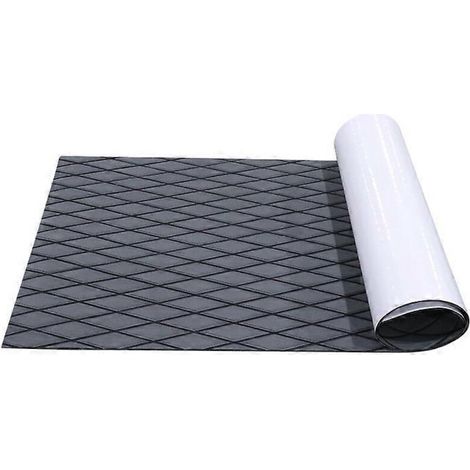 Tapis de pont de bateau en mousse EVA imitation teck, revêtement de pont pour yacht 35 x 190 cm (1/5)