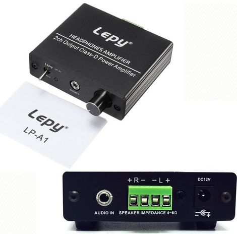 LP-A1 Digital Mini Headphone Amplifier, Small Mini Amplifier, Class D Hi-Fi Amplifier -- LP-A1 (1/4)