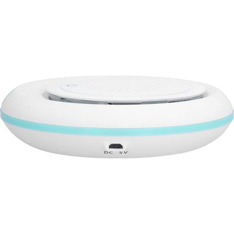 Purificateur d'Air Voiture Portable, Élimine Formaldéhyde et Odeurs, Ioniseur Négatif Compact