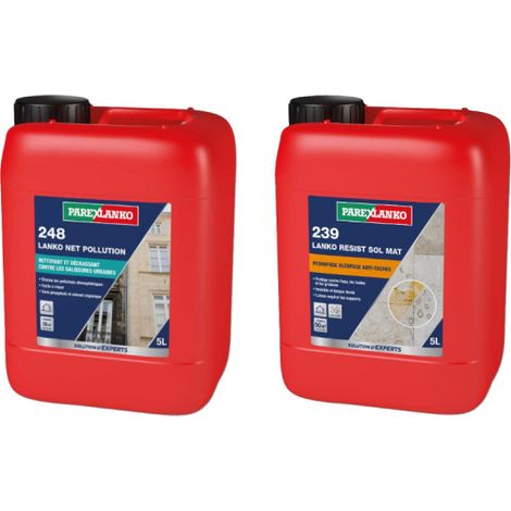 Pack PAREXLANKO - Flüssiger Reiniger 248 - 5L - Fleckenschutz für Böden 239 - 5L