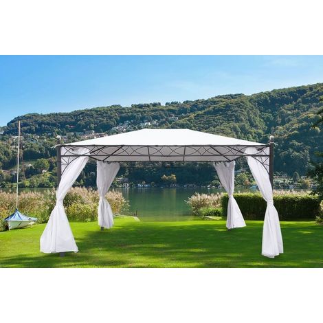 GAZEBO MT 3X4 IN METALLO ANTRACITE (1/5)