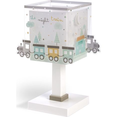 Dalber - Lampada da tavolo E-14, Il treno notturno, Multicolore, 14 x 18.5 x 29 (1/5)