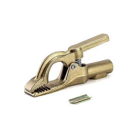 Pince de mise à la terre 500 A en cuivre pour soudage électrique, pince de mise à la terre pour machine à souder à l'arc, pince en forme de A avec tôle de fer (1/3)