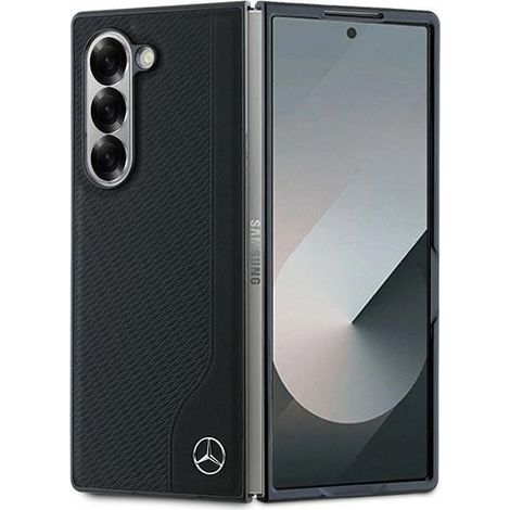 Mercedes MEHMZFD623RBGVK Z Fold6 F956 nero/nero Pelle Simil Legno MagSafe (1/5)