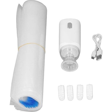 Pompe électrique de sac de Compression sous vide 5V avec 10 sacs 4 Clips pompe à Air sous vide pour l'impression 3D (1/4)