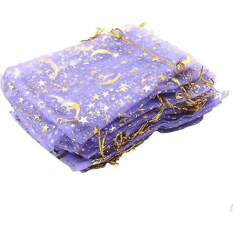 100 sacs à cordon transparents