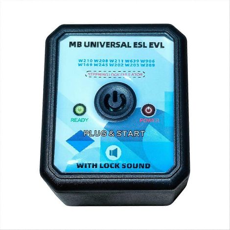 ESL ELV Volant Direction Verrouillage Émulateur Universel pour Voiture, Anti-Démarrage Bypass, Compatible avec Système de Sécurité, Module de Remplacement (1/5)