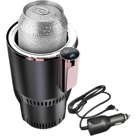 Chauffe-tasse et refroidisseur intelligent 2 en 1 pour voiture, avec fonctions de refroidissement et de chauffage, et isolation pour gobelets isothermes. (1/5)
