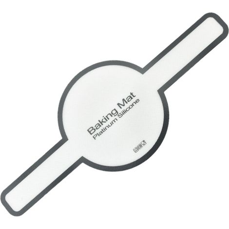 Tapis de cuisson en silicone pour pain et four, outils de cuisson, transfert de pâte, tapis de cuisson en silicone platine, tapis pour cocotte en fonte. (1/5)