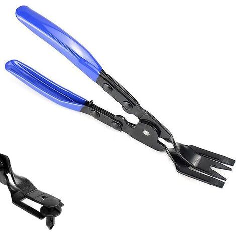 Pince à riveter en plastique, outil pratique pour retirer les rivets, les attaches de fixation, les clips de garniture & les éléments de fixation (blue) (1/5)