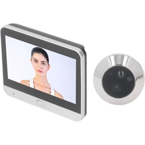 Caméra judas sans fil SY36 - 1080P HD - Détection de mouvement - Écran LCD 4,3 pouces (1/4)