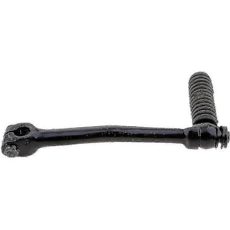 Levier de démarrage à kick en métal de 13 mm pour moto tout-terrain Yamaha PW80 PY80 - Longueur : 190 mm / 7,5 pouces - Tige de kick noire (1/5)