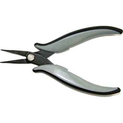 Pince à bec long RS PRO, L. (hors tout) 145 mm, L. (mâchoire) 20mm ( Prix pour 1 )