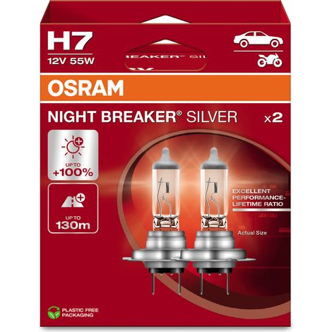 Osram Night Breaker Silver H7. epack (1/2)