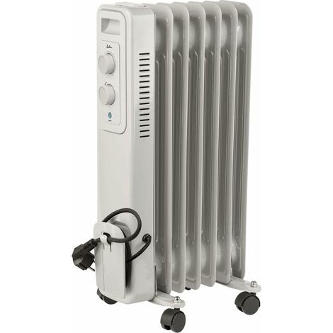RADIADOR ACEITE JATA 1500W 7 ELEMENTOS BLANCO (1/2)