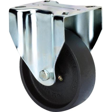 RUEDAS ALEX rueda fija  17zvl100-ta hierro fundido eje liso , Descripción
Ruedas de acero, especialmente indicada para soportar altas cargas hasta 400 Kg.
Se aplica principalmente en sectores industri (1/2)