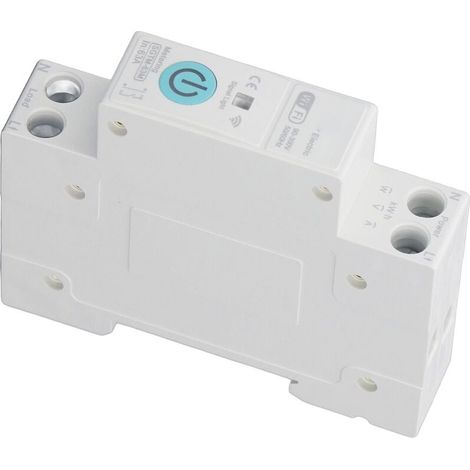 Disjoncteur WiFi, Disjoncteur de Commutateur de Télécommande, Réglage de Seuil AC 90-300 V pour la Surveillance des Appareils Domestiques (63A) (1/5)