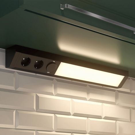 [GEBRAUCHT] B-Ware Arcchio Ovano Led Unterbaulampe Lampe Leuchte Unterbaulampe Schwarz Küchenlampe